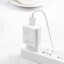 Сетевое зар. устр. Borofone BA32A 1USB с шнуром Micro 3A белое