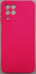 Накладка для Samsung Galaxy M33 силикон матовый розовый