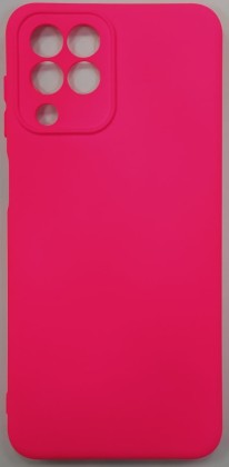 Накладка для Samsung Galaxy M33 силикон матовый розовый