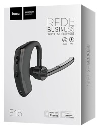 Bluetooth-гарнитура Hoco E15 черная