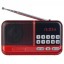 Портативный радиоприемник Perfeo Aspen 3Вт/FM/AUX/USB/MicroSD PF_B4058 красный