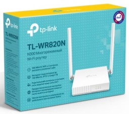 Wi-Fi роутер TP-Link TL-WR820N белый