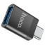 OTG Type-C Hoco Type-C (выход) на USB3.0 (вход) черный