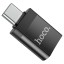 OTG Type-C Hoco Type-C (выход) на USB3.0 (вход) черный