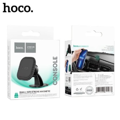 Держатель в автомобиль на торпеду Hoco H30 магнитный чёрный