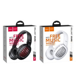 Стереонаушники Bluetooth полноразмерные HOCO W23 Brilliant sound V5.0 белый