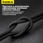 Магнитный кабель для зарядки Baseus Magnetic 3-в-1 1м 3A зелёный