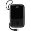 Powerbank Baseus Qpow 20000mAh 1USB/USB-C 22.5W с проводом Type-C (PPQD-01) черный