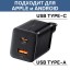 Сетевое зарядное устройство Baseus EU Super Quick Charger 1USB/Type-C 30вт черное