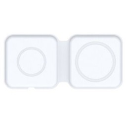 Беспроводное зарядное устройство 2-in-1 15W для Apple i-Phone 12/ Watch TGVI'S D21 белая