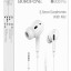 Стереонаушники Borofone BM30 Pro с микрофоном 1.2м белые