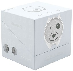 Bluetooth колонка Baseus Dogz E06 IP55 V5.0 (NGE06-02) белая
