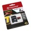 micro SDHC карта памяти Transcend 8GB Class 6 (с адаптером SD)