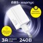 Сетевое зарядное устройство Baseus Quick Charger EU 1USB/Type-C 30Вт белое