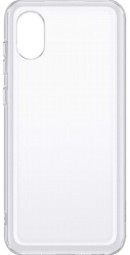 Чехол-накладка силикон 2.0мм Samsung Galaxy A03 Core прозрачный