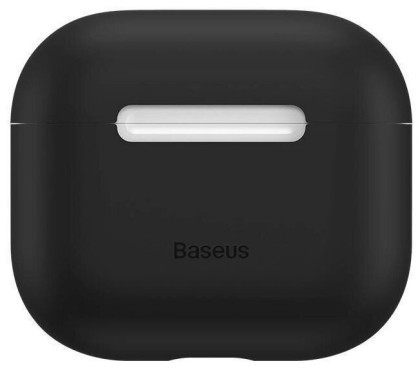 Чехол Baseus Super Thin Silica Gel Case for AirPods 3 (WIAPPOD-CBZ01) черный