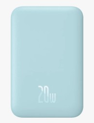 Powerbank с беспроводной зарядкой Baseus Magnetic Wireless 10000mAh 20W (PPCX030003) голубой