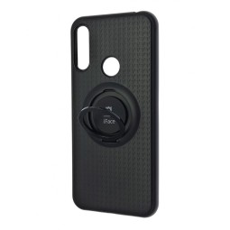 Чехол-накладка для Huawei Y6 (2019) силикон iface с держателем чёрный