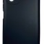 Накладка для Xiaomi Redmi Note 10 4G Silicone cover без логотипа черная