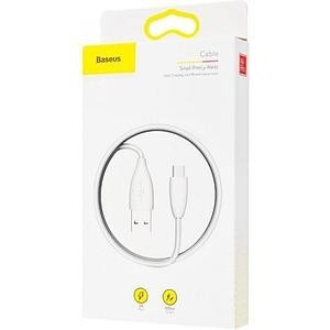 Usb Кабель-зарядка Micro Baseus Small Pretty Waist 1м (CAMMY-02) белый