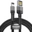 Usb Кабель-зарядка Lightning Baseus Cafule 1.5A 2м (CALKLF-HG1) черный