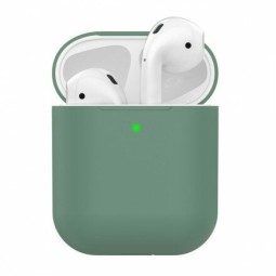 Силиконовый чехол для AirPods зеленый