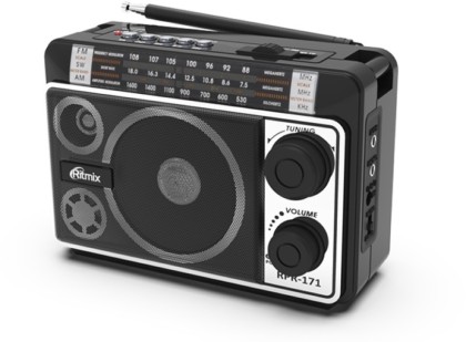 Портативный радиоприемник Ritmix RPR-171 черный