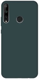 Накладка для Huawei Honor 9C Silicone cover болотная