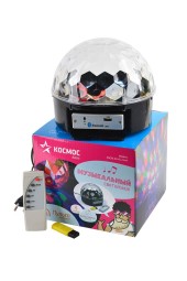 Диско-лампа Космос 5W подставка c Bluetooth колонкой ассорти KOCNL-EL145