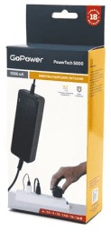 Импульсный блок питания GoPower PowerTech 5000 12V/5000 mA (7 переходников)