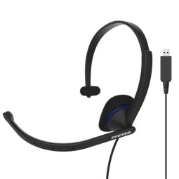 Стереонаушники полноразмерные KOSS CS-195 с микрофоном USB черные