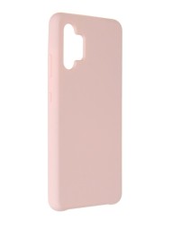 Накладка для Samsung Galaxy A32 Silicone cover пудро