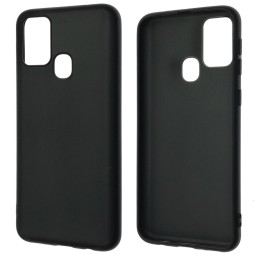 Чехол-накладка для Samsung Galaxy M30S силикон матовый чёрный