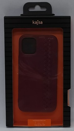 Накладка для i-Phone 12 mini 5.4" Kajsa силикон под кожу ассортимент
