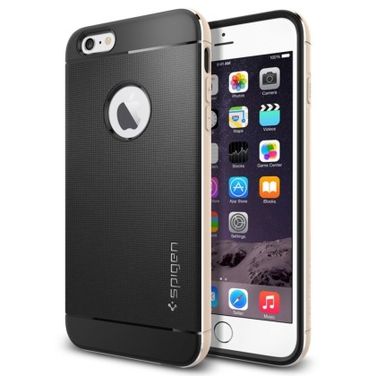 Чехол Spigen для i-Phone 6 Plus Neo Hybrid Metal Series SGP11071 шампань