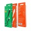 Usb Кабель-зарядка Lightning Borofone BX37 Wieldy 2.4A 1м в оплётке PVC чёрный