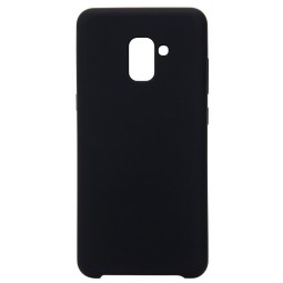 Чехол-накладка для Samsung Galaxy J6 Plus (2018) силикон матовый чёрный