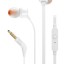 Наушники с микрофоном JBL T110 1.2м белые