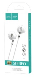 Стереонаушники Hoco M57 Sky sound с микрофоном 1.2м белые