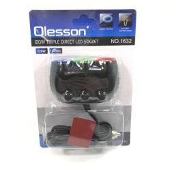 Разветвитель прикуривателя Olesson 1632 12/24В 3 гнезда