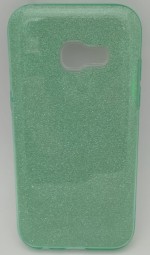 Накладка для Samsung Galaxy A3 (2017) силикон блестящий в ассортименте