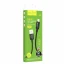 Usb Кабель-зарядка Lightning Hoco X89 1м 2.4A в тканевой оплётке чёрный