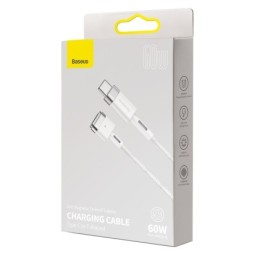 Usb Кабель-зарядка Type-C - T-shaped Baseus Zinc Magnetic Series iP Laptop 60W 2м (CATXC-V02) белый