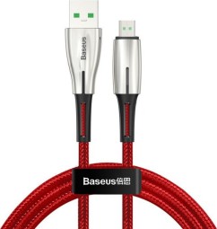Usb Кабель-зарядка Micro Baseus Waterdrop 4A 2м (CAMRD-C09) красный