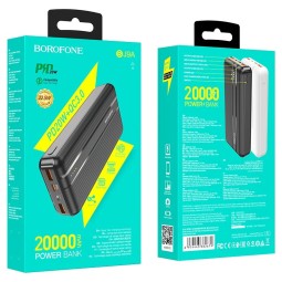 Powerbank Borofone BJ9A 20000mAh 2USB/1C 18W/20W черный