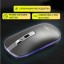 Мышь беспроводная Smartbuy Silient 402 металлик с зарядкой от USB