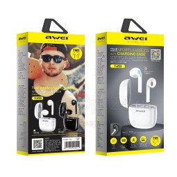 Беспроводные наушники TWS Awei T28 IPX4/BT5.0/35mAh/3.5ч черные