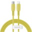 Кабель-зарядка Type-C на Lightning Baseus Colorful 18W 1.2м (CATLDC-0Y) жёлтый