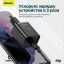 Сетевое зарядное устройство Baseus Super Charger с шнуром Type-C+Type-C 25W черное