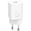 Сетевое зарядное устройство Baseus Quick Charger 1C 25W белое с шнуром